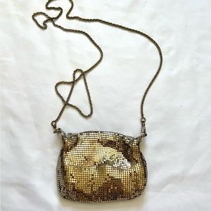 Gold metal mini bag